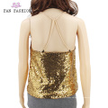 Full Sequin Tank Top Sequin Halter Top